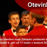 Otevíráme novou Základní uměleckou školu BONIFANTES