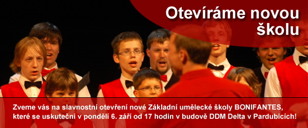 Otevíráme novou ZUŠ