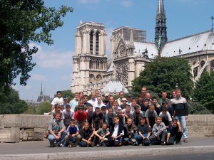 Za námi je pařížská Notre Damme