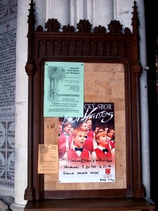 V některých městech byly plakáty na koncert Bonifantů na každém rohu...